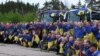 Освобожденные граждане Украины после обмена, состоявшегося 6 мая 2025