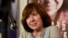 Белорусская писательница Светлана Алексиевич, лауреатка Нобелевской премии по литературе