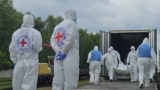 UKRAINE -- Repatriation measures. Bodies of deceased Ukrainians are being returned to Ukraine